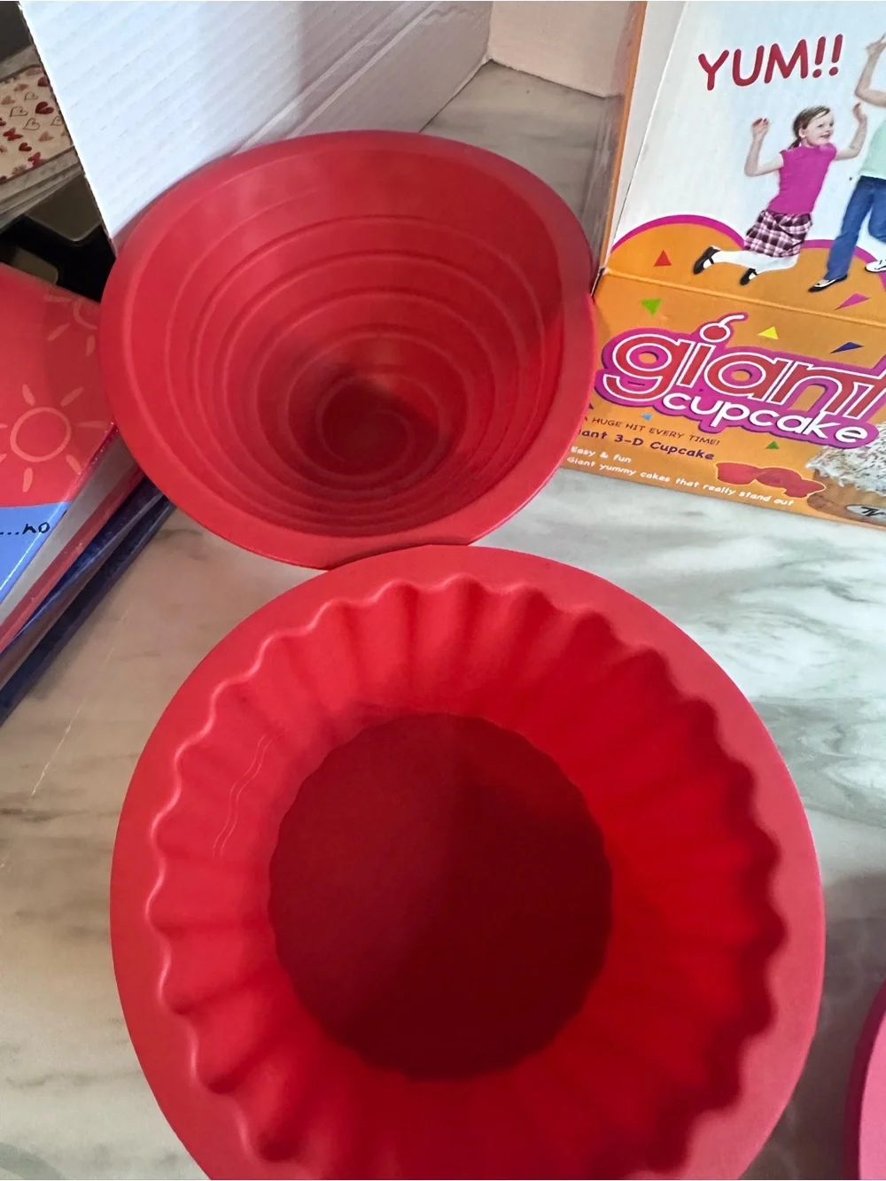 3-D Silicone Bake Mold - Red